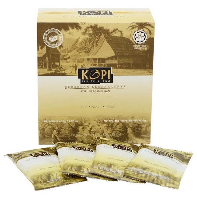 Kopi Pak Belalang (30g x 12 sachets)